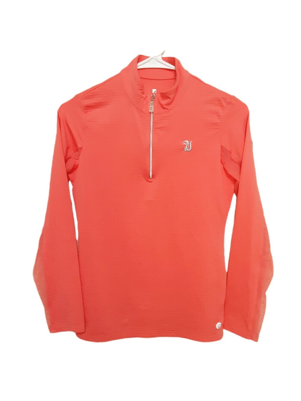 Bette And Court Performance Quarter Zip Shirt Womens XS
